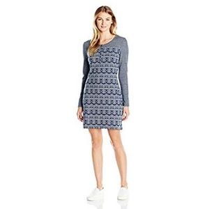 NWT KAVU Women's Blake LS Scoop Neck Dress